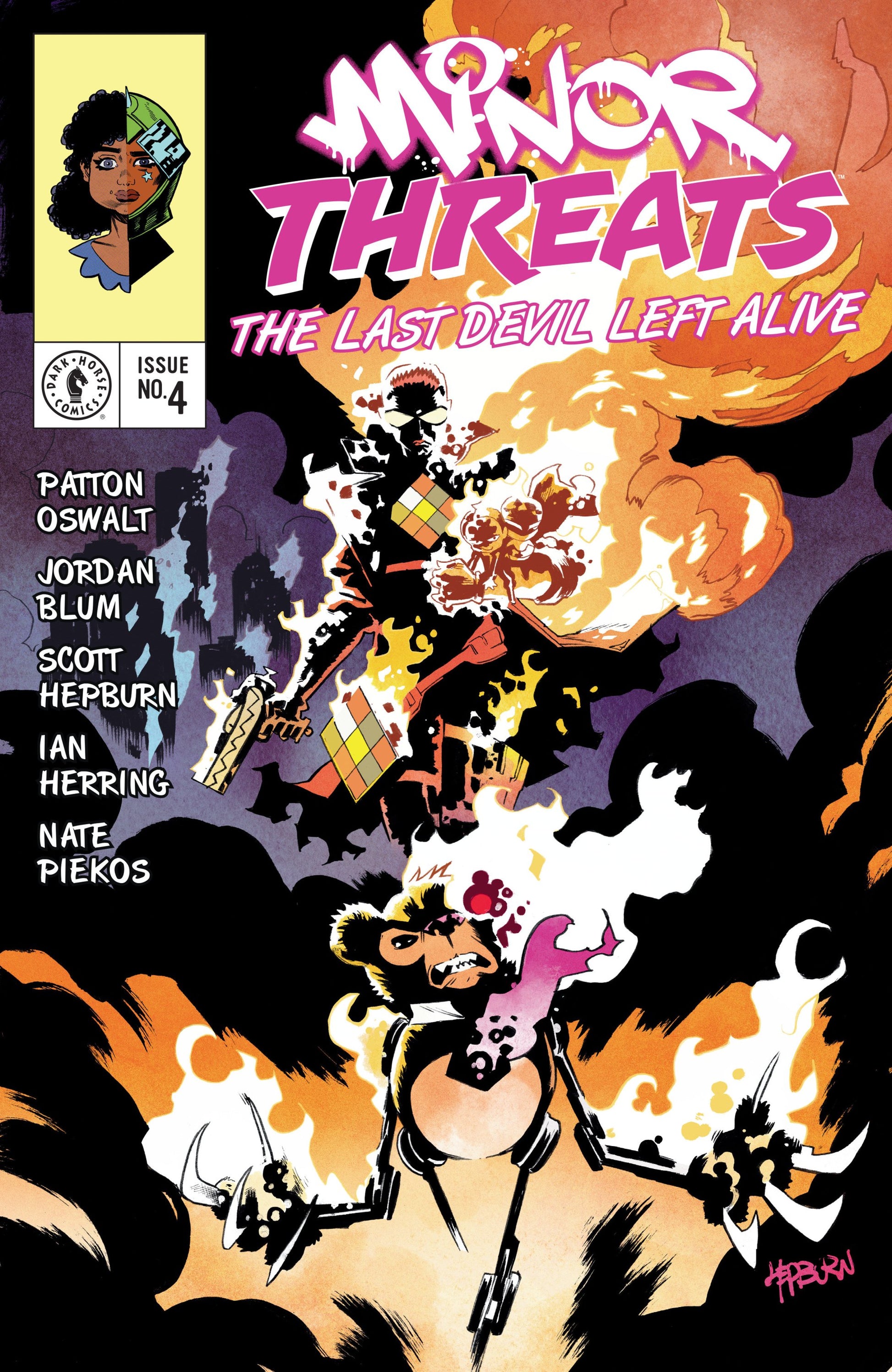 MINOR THREATS THE LAST DEVIL LEFT ALIVE #4 CVR A SCOTT HEPBURN