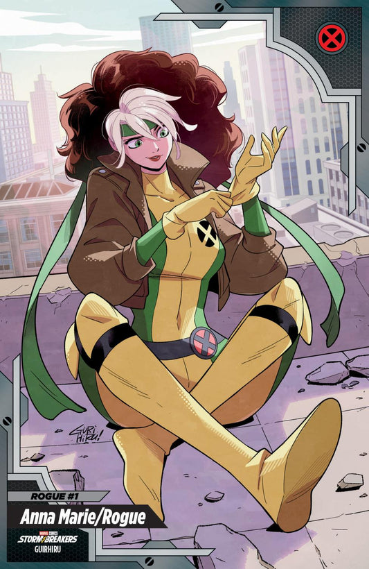 ROGUE #1 GURIHIRU X-MEN TRADING CARD VAR CVR E