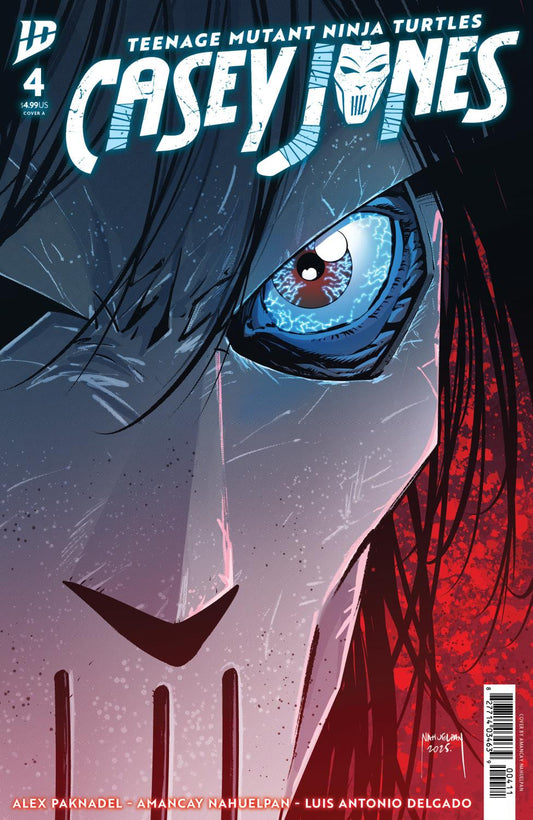 TEENAGE MUTANT NINJA TURTLES CASEY JONES #4 COVER A NAHUELPAN CVR A