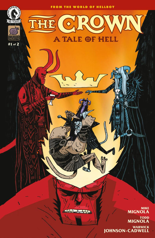 THE CROWN A TALE OF HELL #1 CVR A WARWICK JOHNSON-CADWELL