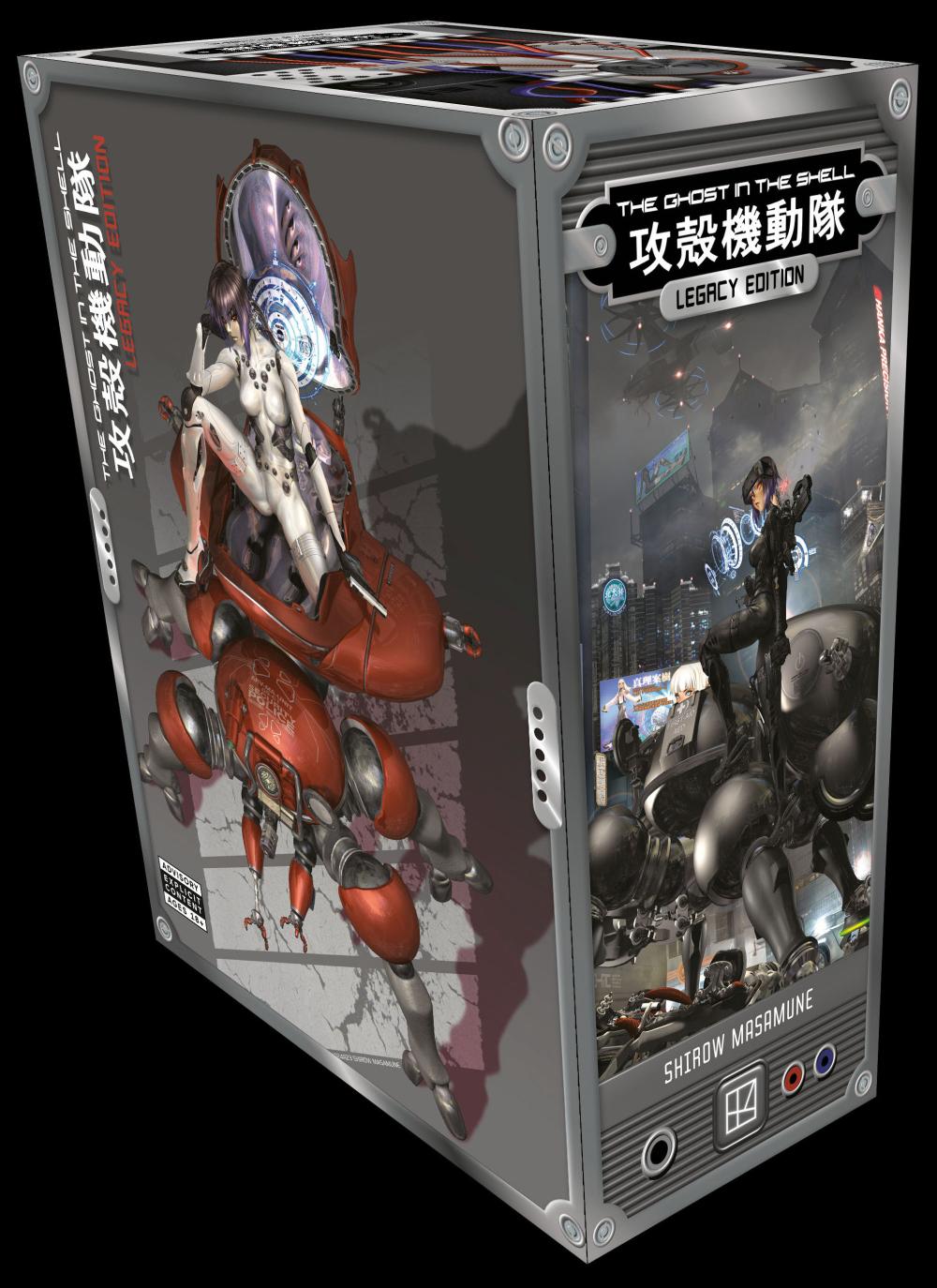 THE GHOST IN THE SHELL LEGACY EDITION MANGA BOX SET