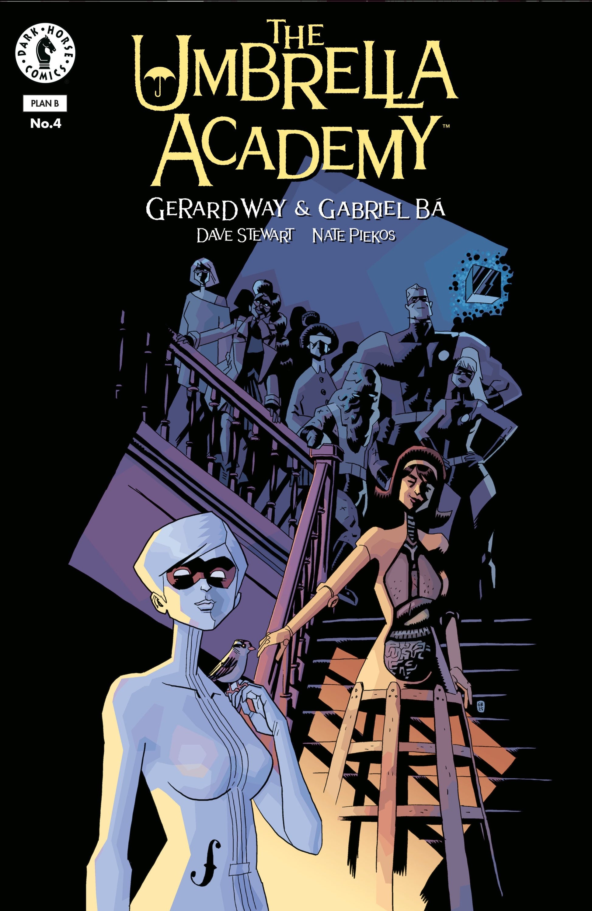 THE UMBRELLA ACADEMY PLAN B #4 CVR A GABRIEL BA