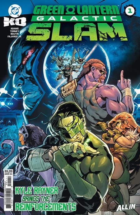 DC K.O. GREEN LANTERN GALACTIC SLAM #1 ONE SHOT CVR A CIAN TORMEY
