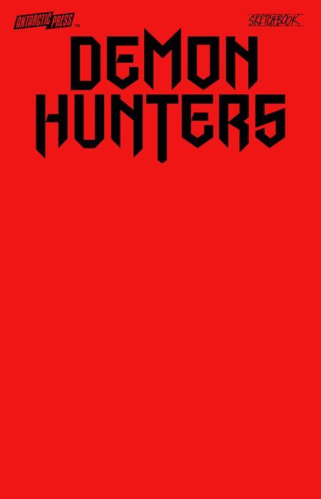 DEMON HUNTER SKETCHBOOK ONE SHOT BLOODLINE RED
