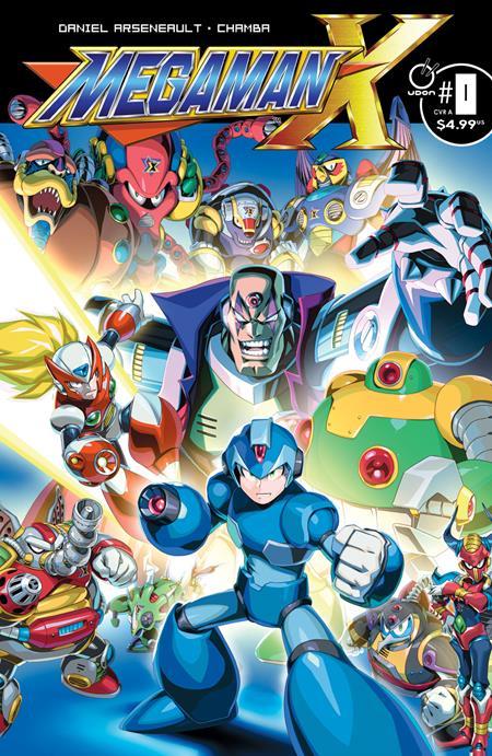 MEGA MAN X #0 CVR A JEFFREY CRUZ (OF 5)