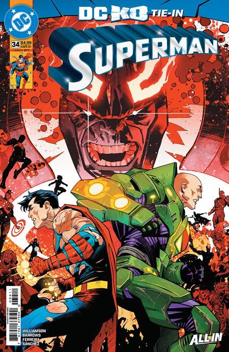 SUPERMAN #34 CVR A DAN MORA DC K.O.