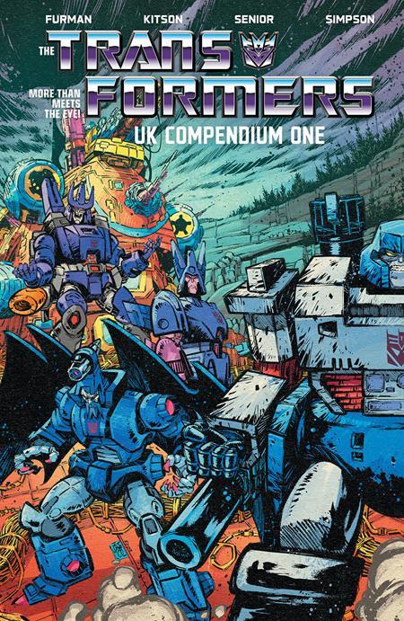 TRANSFORMERS UK COMPENDIUM TP BOOK 01 JORGE CORONA & MIKE SPICER CVR