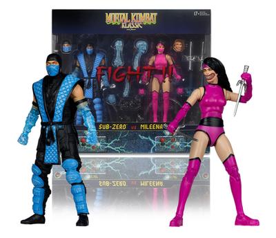 MORTAL KOMBAT CLASSICS 2PK SUB-ZERO VS MILEENA