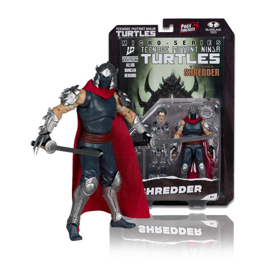 TMNT 5IN FIGURE WITH COMIC WV1 SHREDDER
