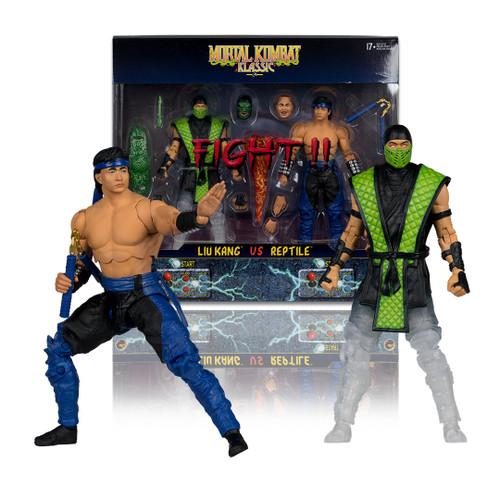 MORTAL KOMBAT KLASSICS 2PK LIU KANG VS REPTILE