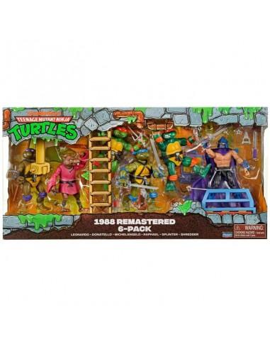 TMNT 1988 REMASTERED FIGURE 6-PACK