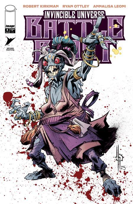 INVINCIBLE UNIVERSE BATTLE BEAST #4 2ND PTG CVR A JASON HOWARD