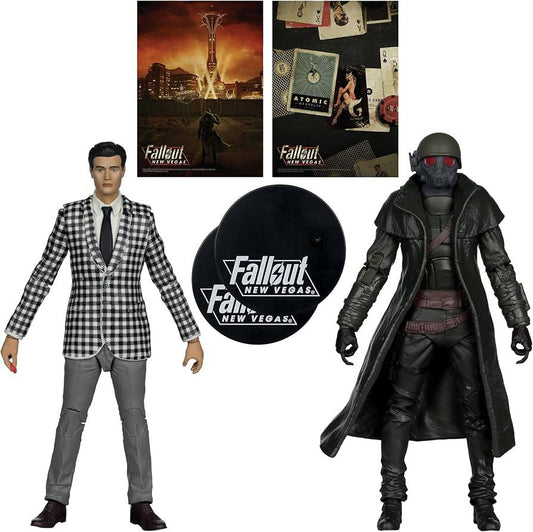 MCFARLANE FALLOUT NEW VEGAS RIOT RANGER & BENNY SURVIVOR