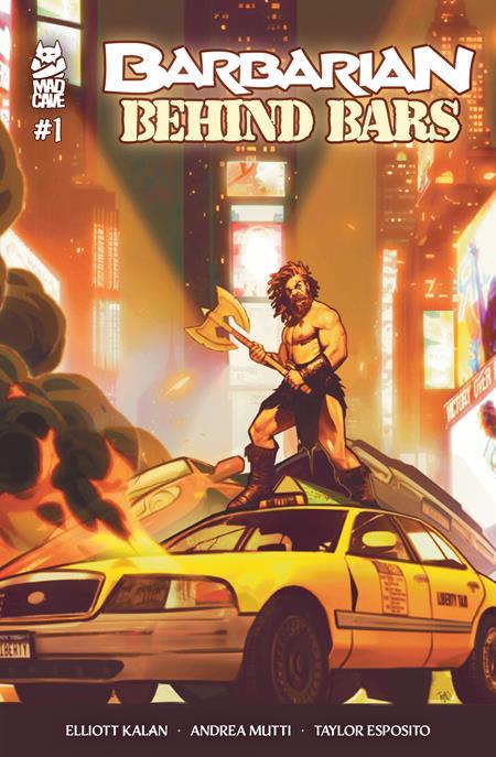 BARBARIAN BEHIND BARS #1 CVR A FRANCESCO TOMASELLI (OF 5)