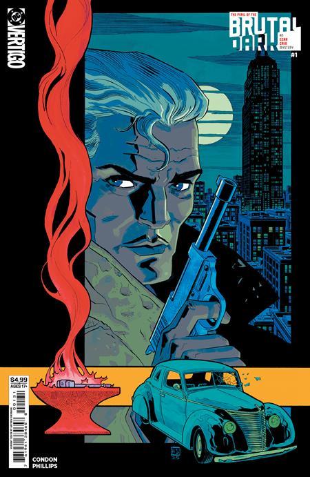 THE PERIL OF THE BRUTAL DARK AN EZRA CAIN MYSTERY #1 CVR C HAYDEN SHERMAN CARD STOCK VAR (OF 6)