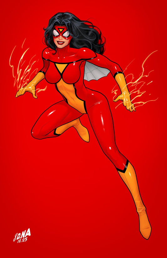 AMAZING SPIDER-MAN #22 1:50 INCV DAVID NAKAYAMA COLOR BLOCK RED VIRGIN VAR