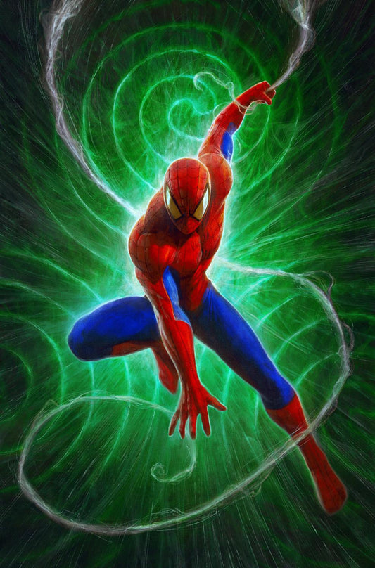 AMAZING SPIDER-MAN VENOM DEATH SPIRAL #1 1:25 INCV DAVE RAPOZA SPIDER-MAN VIRGIN VAR DS