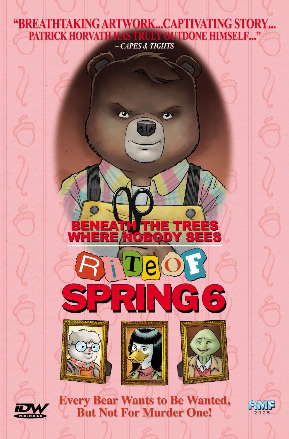 BENEATH THE TREES WHERE NOBODY SEES RITE OF SPRING #6 CVR B FLEECS MOVIE HOMAGE VAR