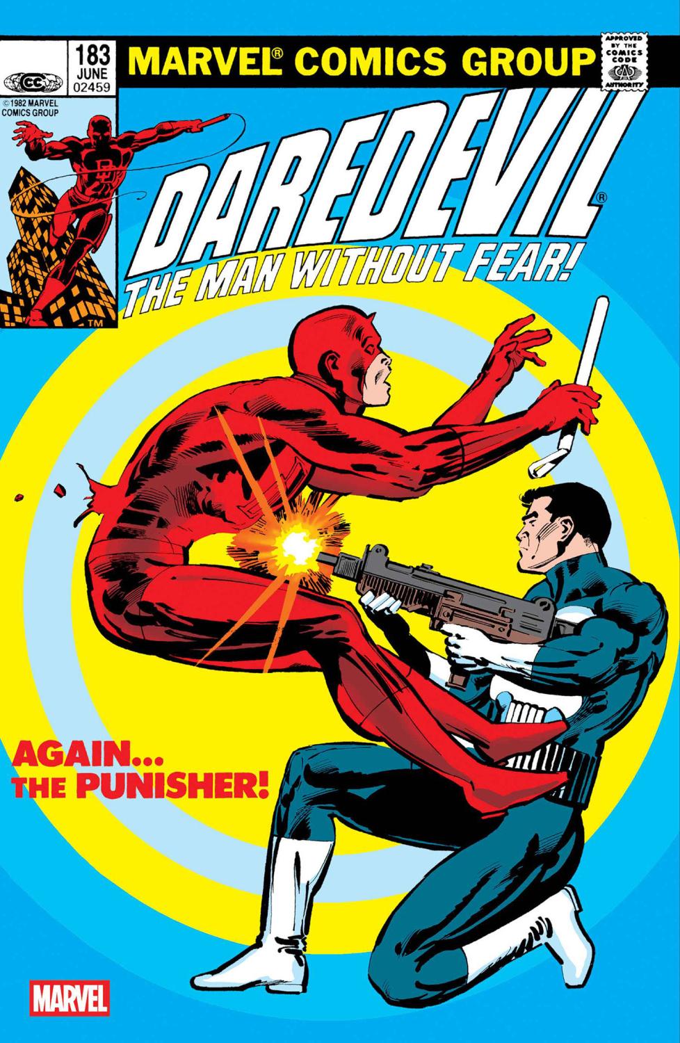 DAREDEVIL #183 FACSIMILE EDITION FOIL VAR NEW PRINTING