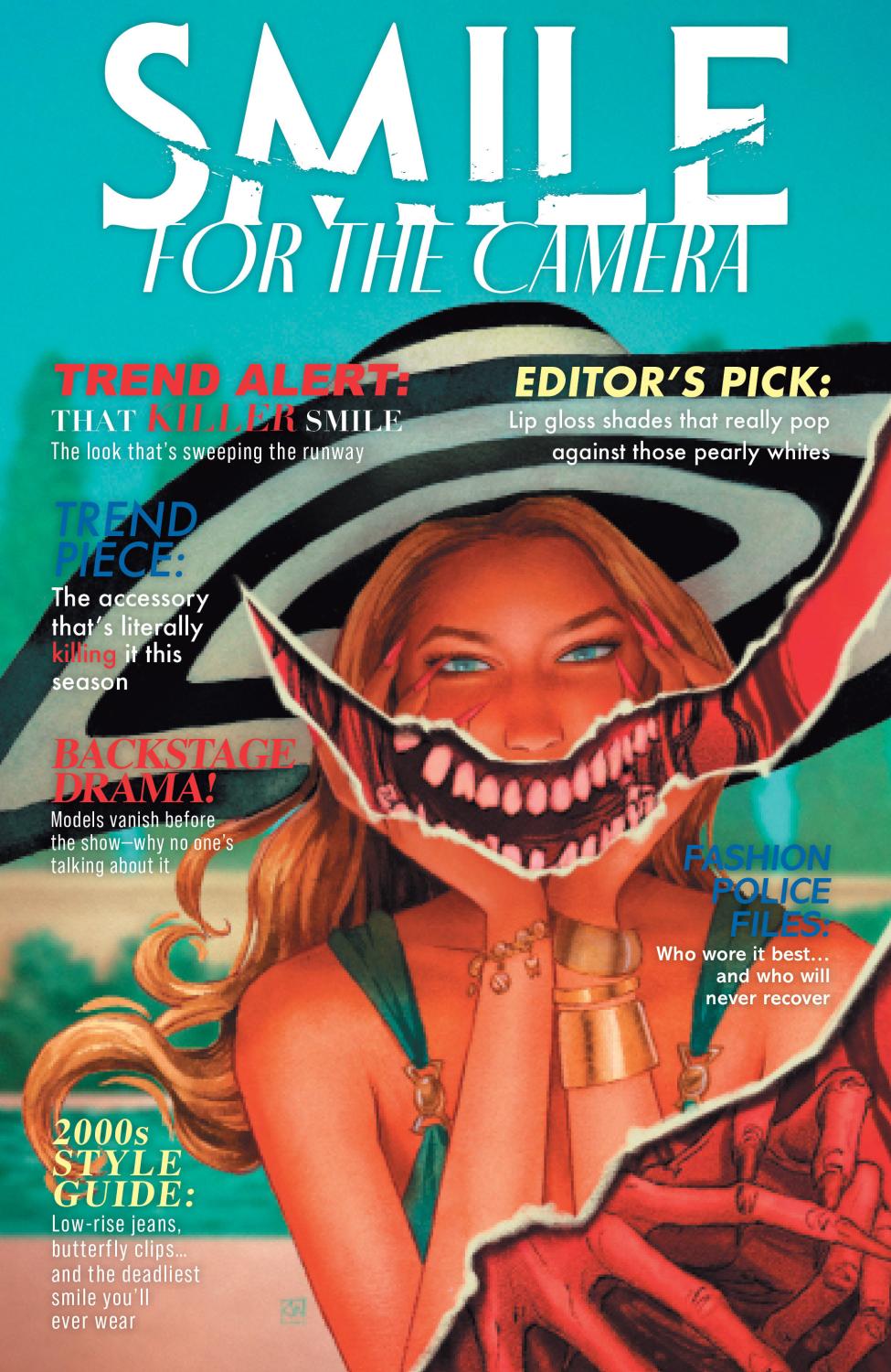 SMILE FOR THE CAMERA #1 CVR D WADA FASHION MAGAZINE VAR