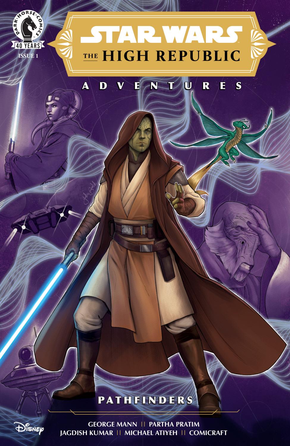 STAR WARS THE HIGH REPUBLIC ADVENTURES--PATHFINDERS #1 CVR A JAKE BARTOK