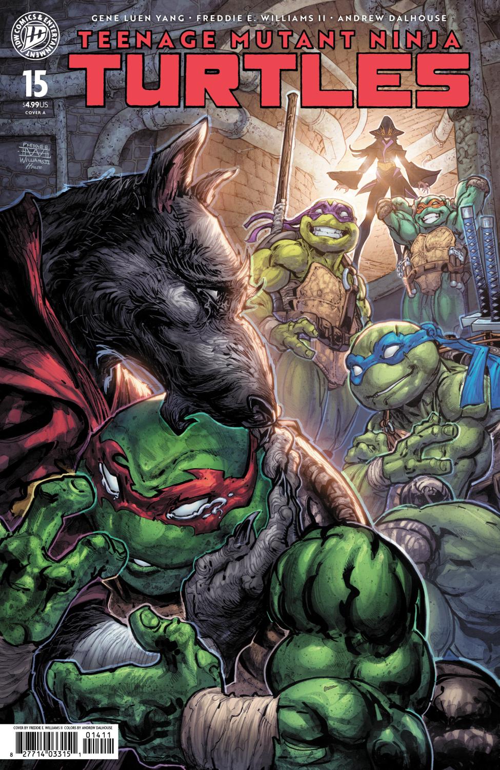 TEENAGE MUTANT NINJA TURTLES #15 CVR A WILLIAMS II