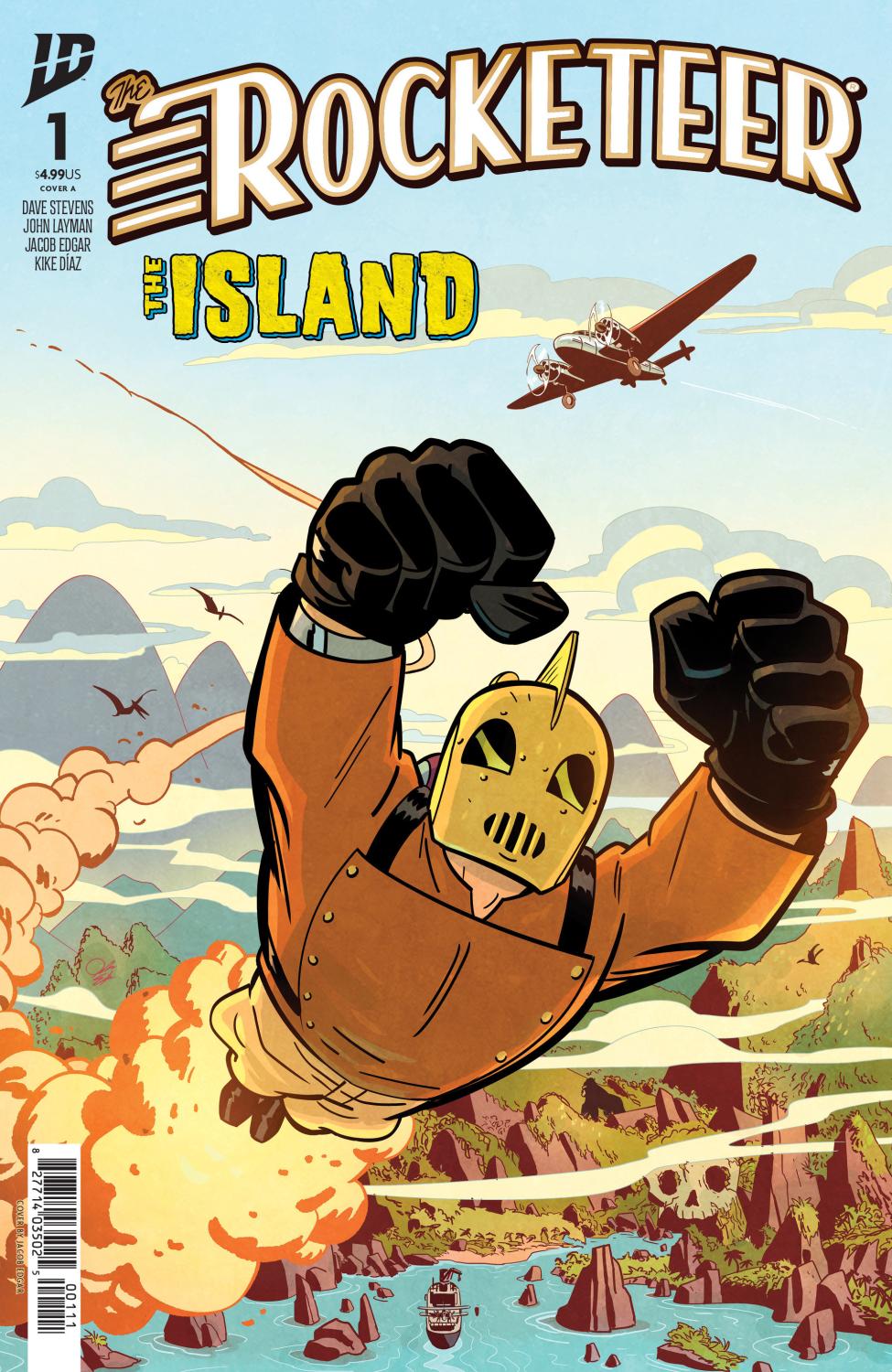 THE ROCKETEER THE ISLAND #1 CVR A EDGAR