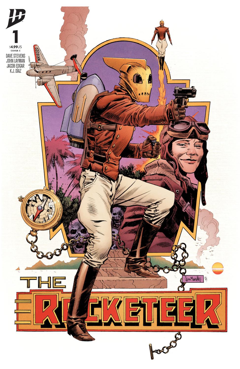 THE ROCKETEER THE ISLAND #1 CVR C MURPHY VAR