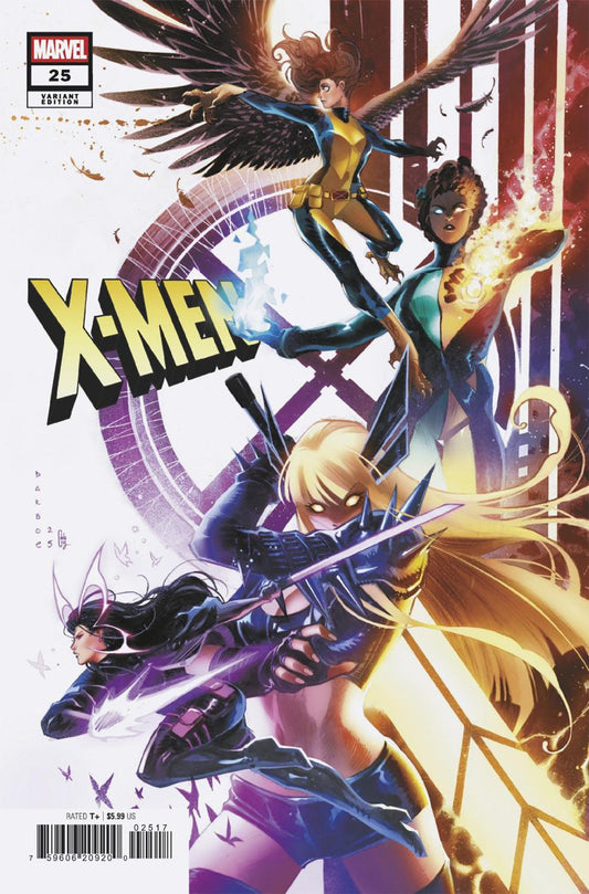 X-MEN #25 1:25 INCV KAREN DARBOE VAR