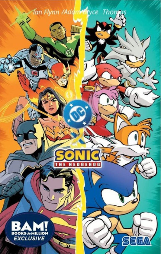 DC X SONIC THE HEDGEHOG BOOKS A MILLION EXCLUSIVE TP
