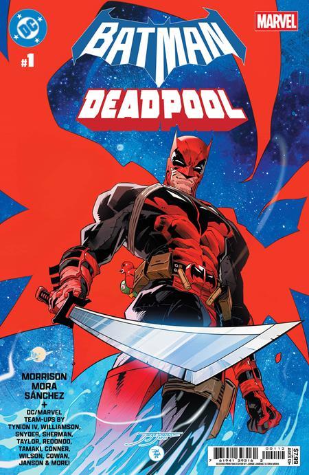 DC MARVEL BATMAN DEADPOOL #1 ONE SHOT SECOND PRINTING CVR A JORGE JIMENEZ AND DAN MORA