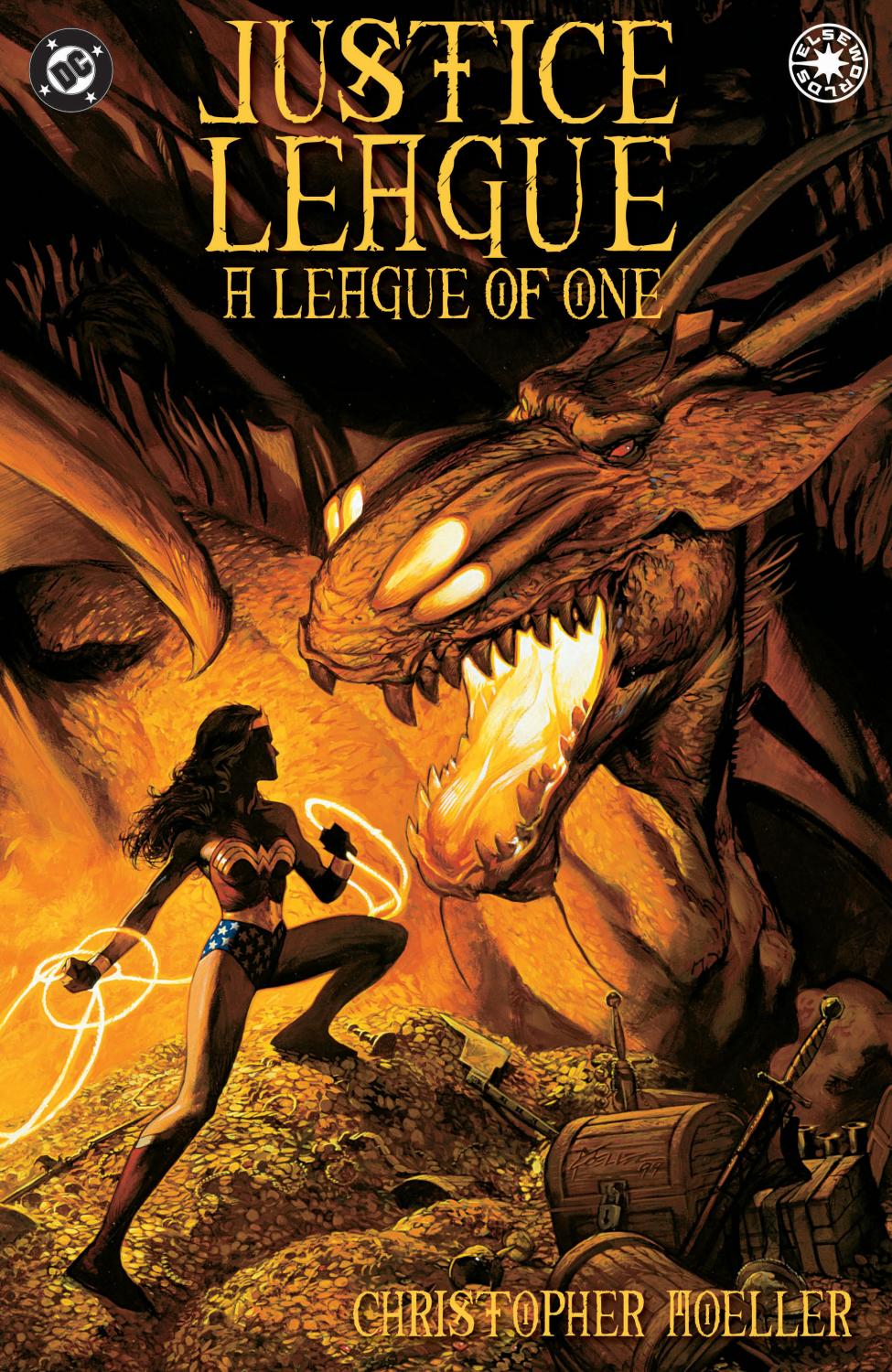 JLA A LEAGUE OF ONE DELUXE EDITION HC