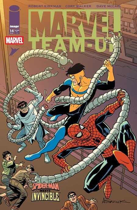 MARVEL TEAMUP #14 FACSIMILE EDITION CVR F ALEX SAVIUK & DAVE MCCAIG VAR
