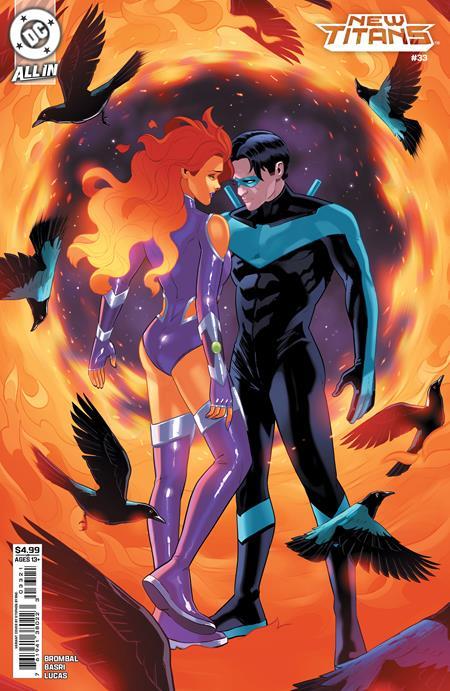 NEW TITANS #33 CVR B STEPHEN BYRNE CARD STOCK VAR