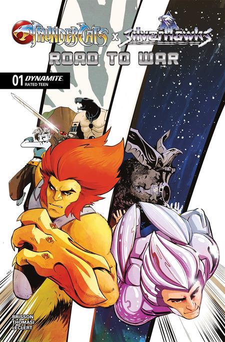 THUNDERCATS X SILVERHAWKS ROAD TO WAR ONE SHOT CVR A SEBASTIAN PIRIZ