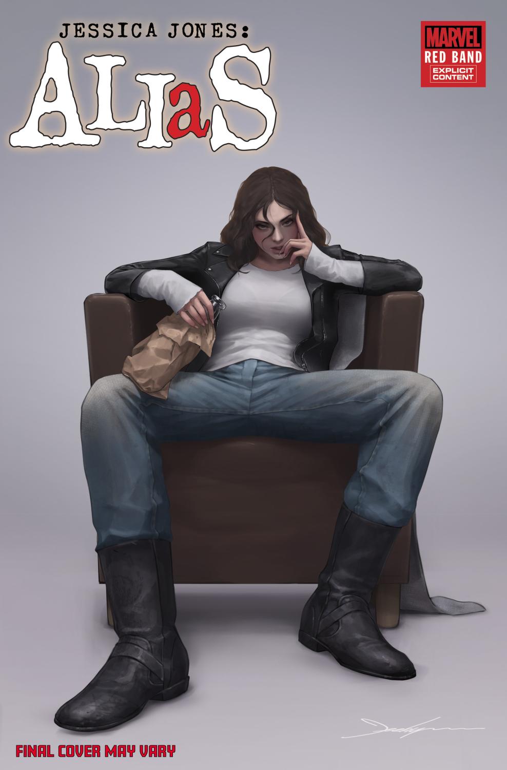 ALIAS RED BAND #1 POLYBAGGED CVR B JEEHYUNG LEE VAR
