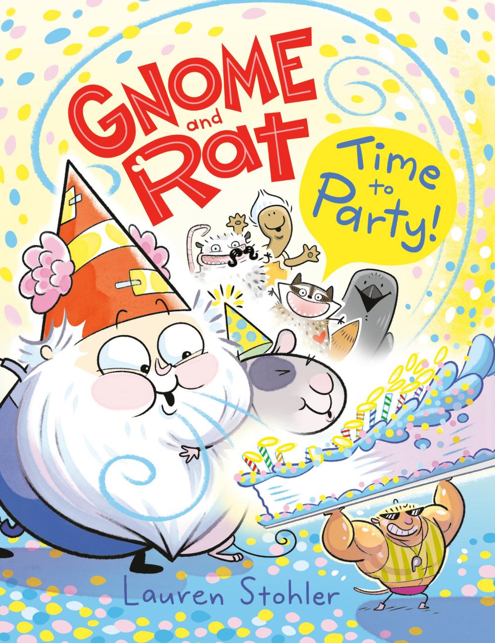 GNOME AND RAT TIME TO PARTY