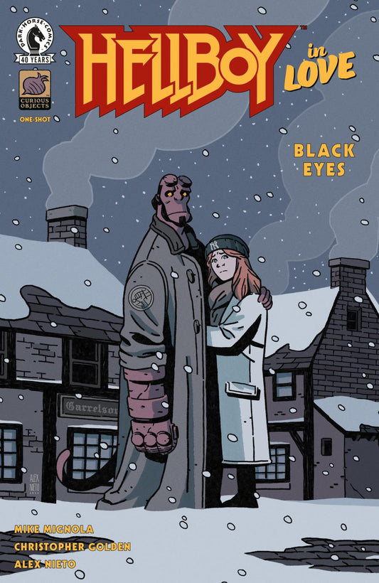 HELLBOY IN LOVE BLACK EYES ONE-SHOT ALEX NIETO CVR A