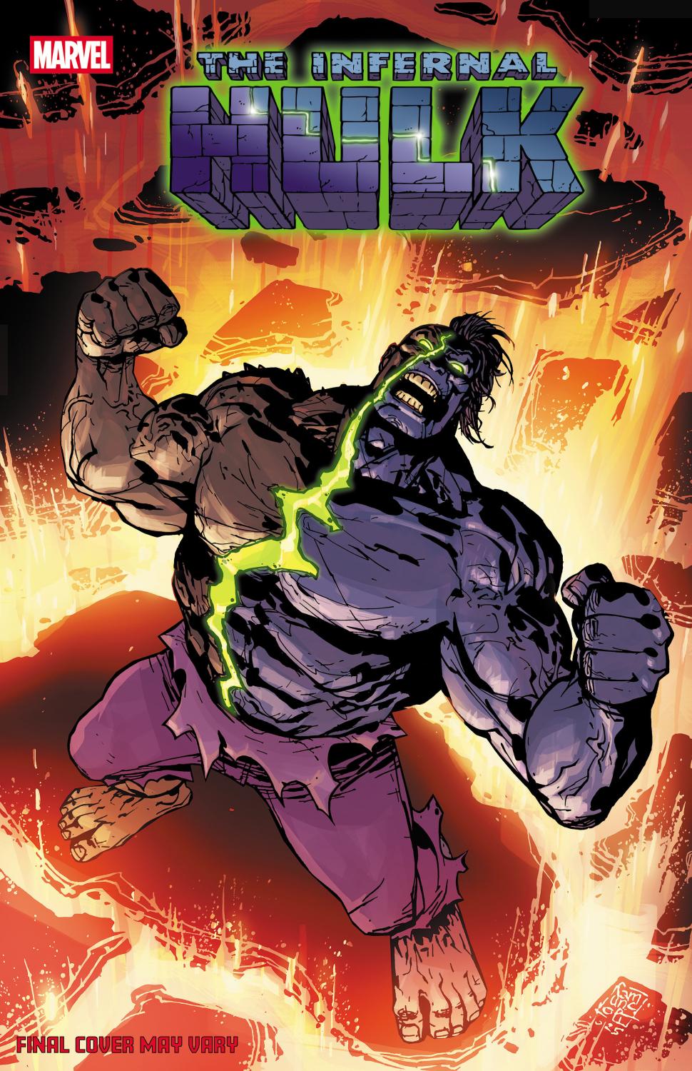 INFERNAL HULK #5 1:25 INCV GIUSEPPE CAMUNCOLI VAR