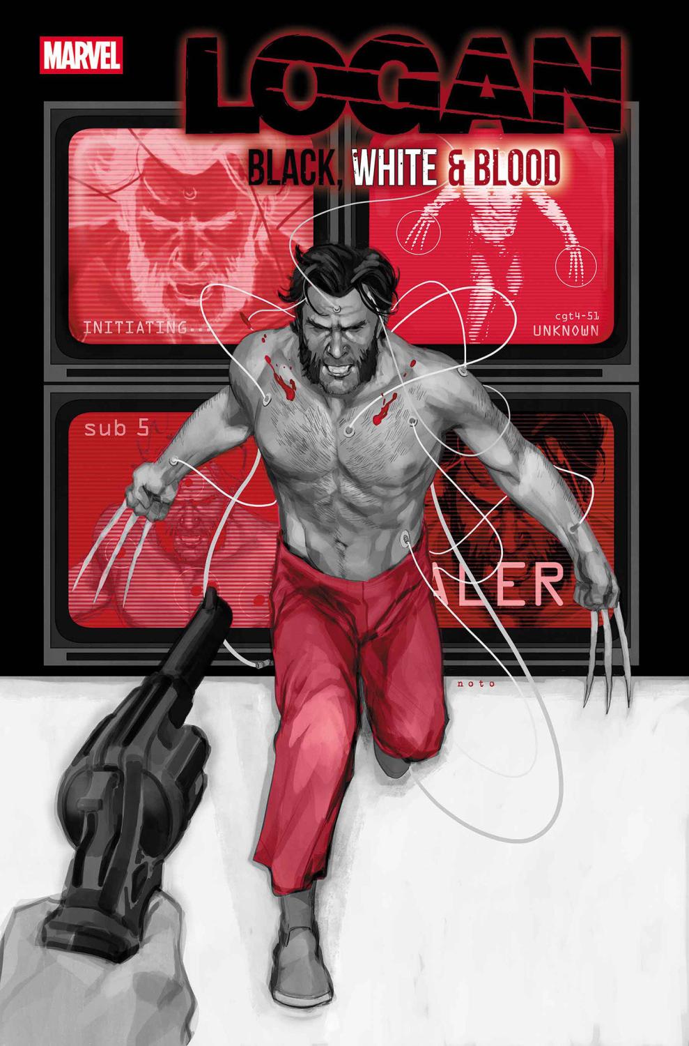 LOGAN BLACK WHITE AND BLOOD #3 CVR B PHIL NOTO VAR
