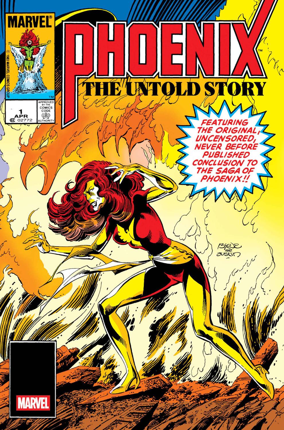 PHOENIX THE UNTOLD STORY #1 FACSIMILE EDITION CVR A