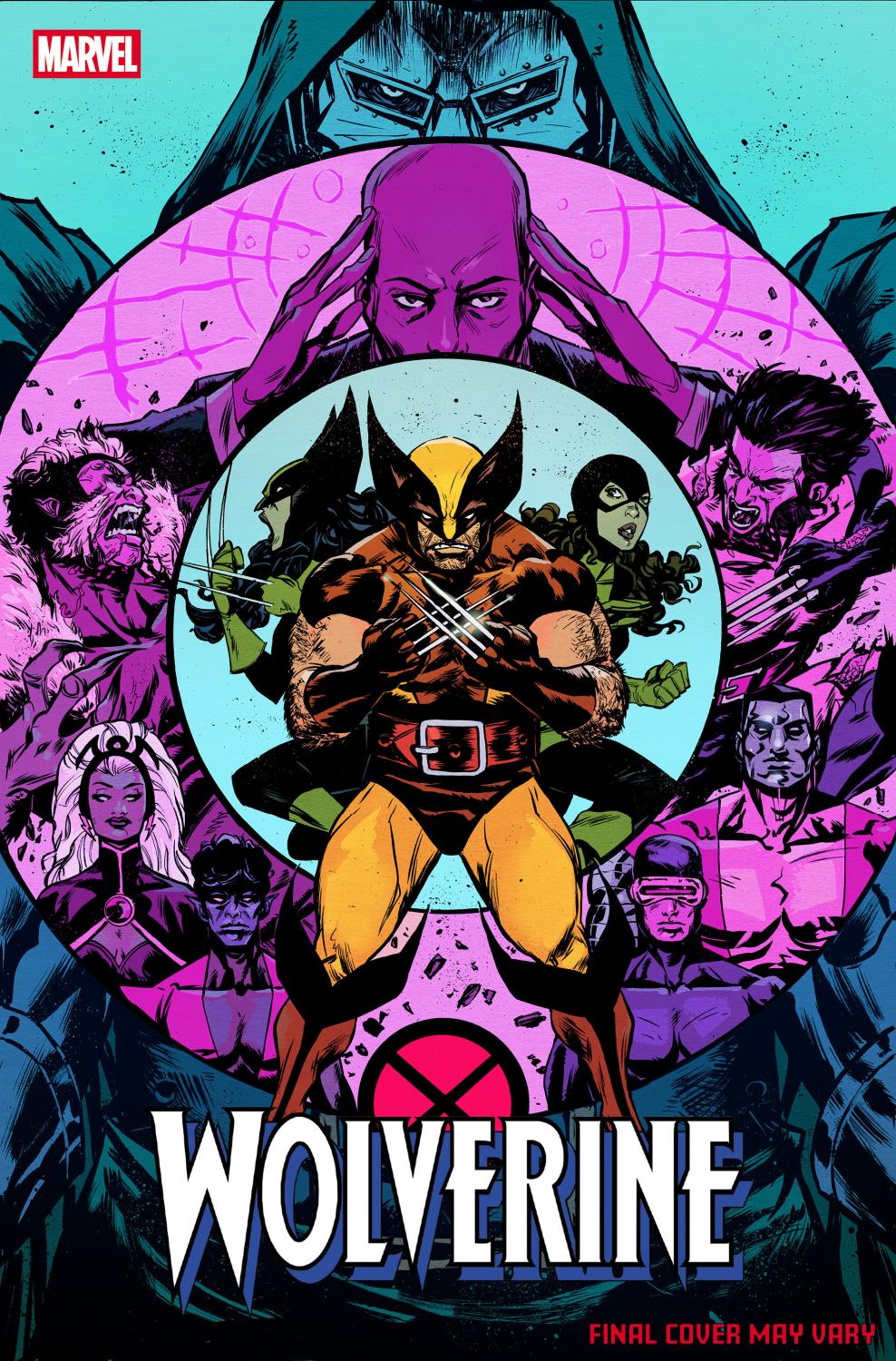 WOLVERINE #17 CVR B SANFORD GREENE DOOM HOMAGE VAR