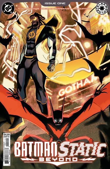 BATMAN STATIC BEYOND #1 SECOND PRINTING CVR A NIKOLAS DRAPER-IVEY OF 6