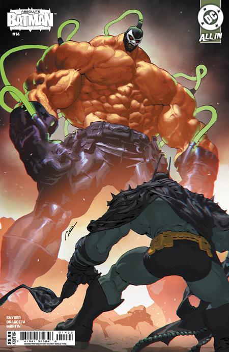 ABSOLUTE BATMAN #14 2ND PRINTING CVR B GERALD PAREL CARD STOCK VAR