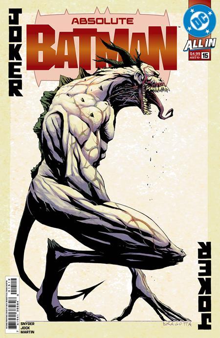 ABSOLUTE BATMAN #15 2ND PRINTING CVR A NICK DRAGOTTA