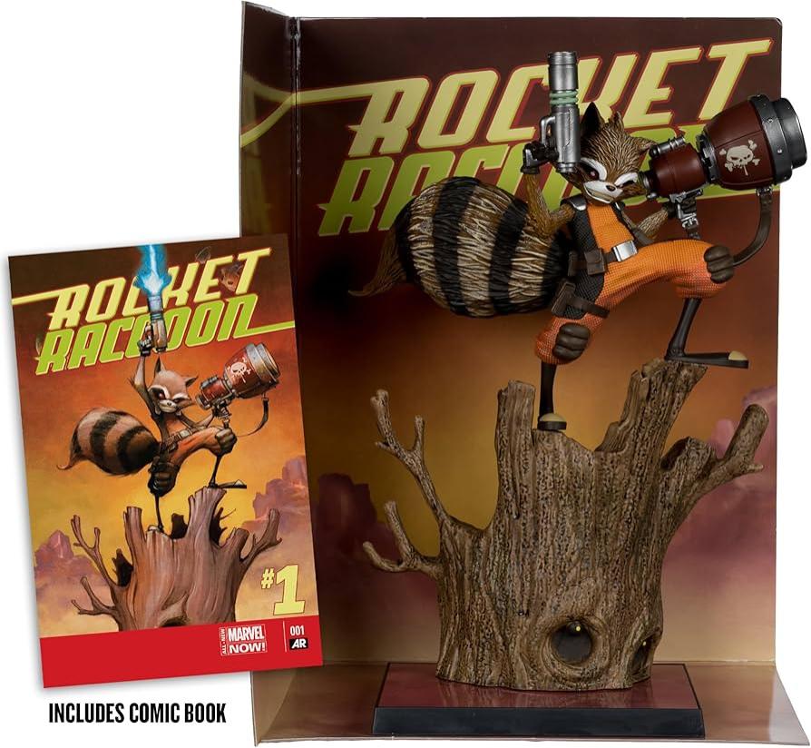 MARVEL COLLECTION 1:6 SCALE ROCKET RACCOON