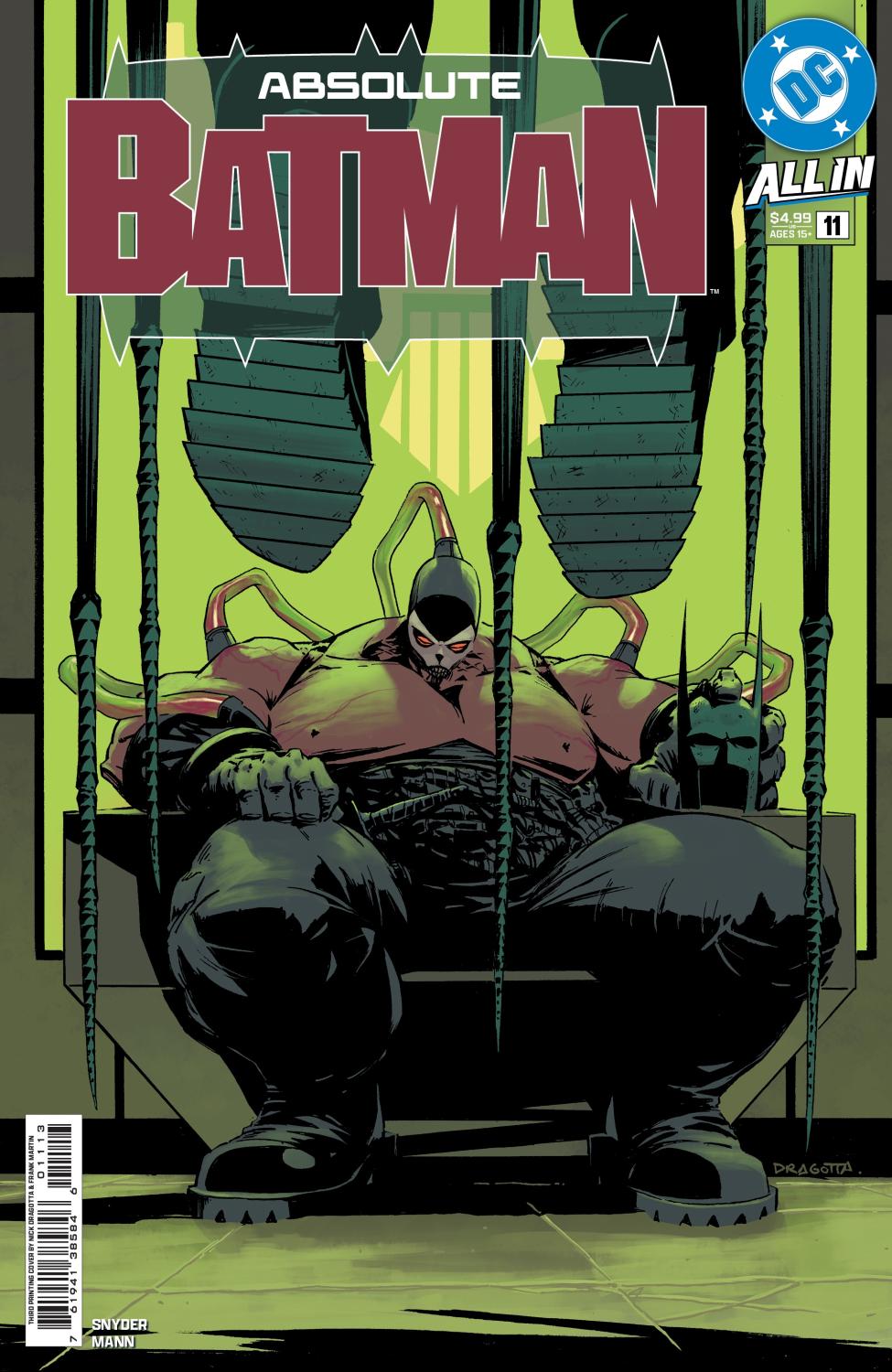 ABSOLUTE BATMAN #11 3RD PRINT CVR A