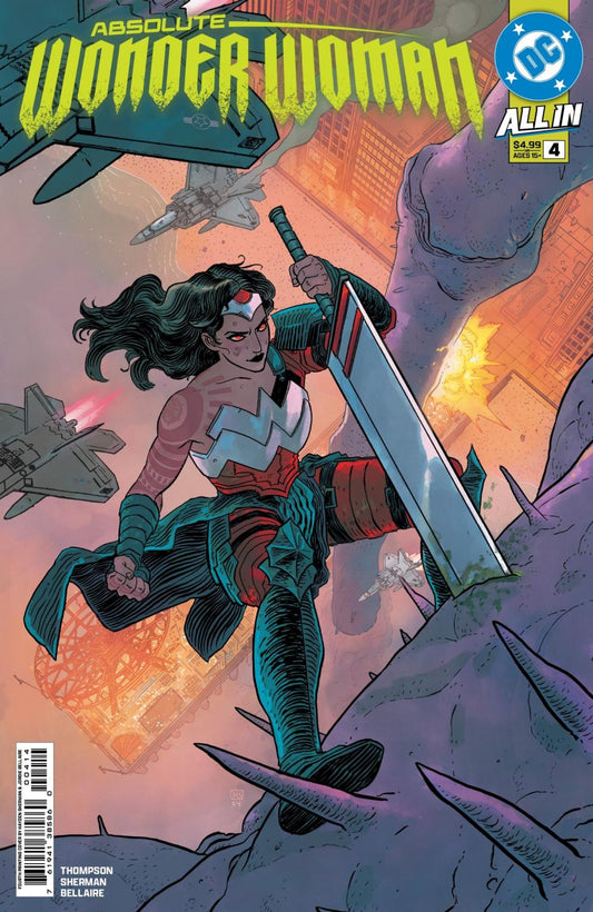 ABSOLUTE WONDER WOMAN #4 4TH PRINT CVR A