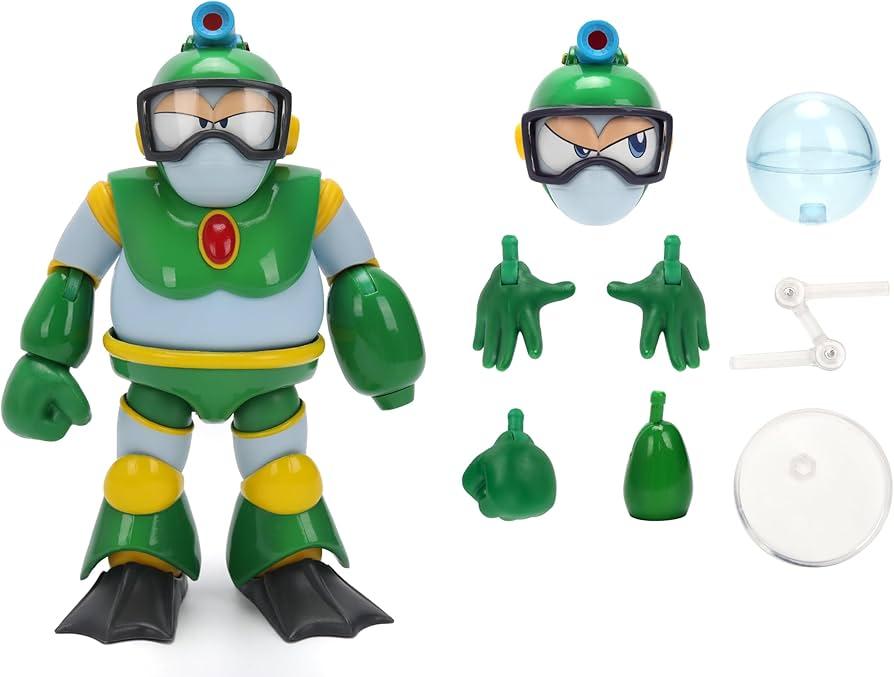 MEGA MAN BUBBLE MAN 1/12 SCALE AF
