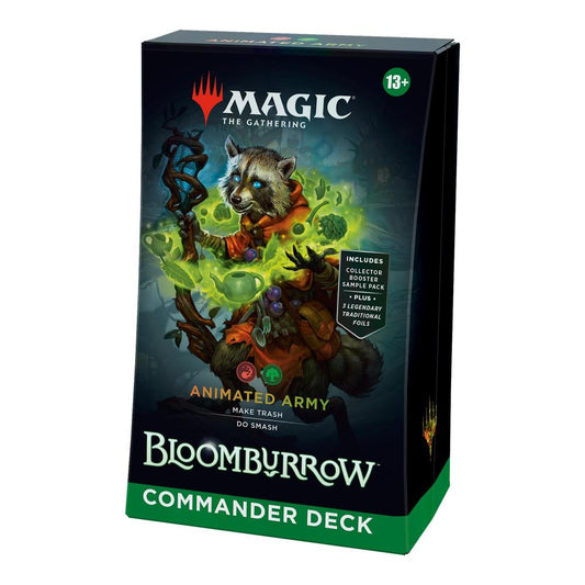 MAGIC THE GATHERING BLOOMBURROW ANIMATED ARMY COMMANDER DECK